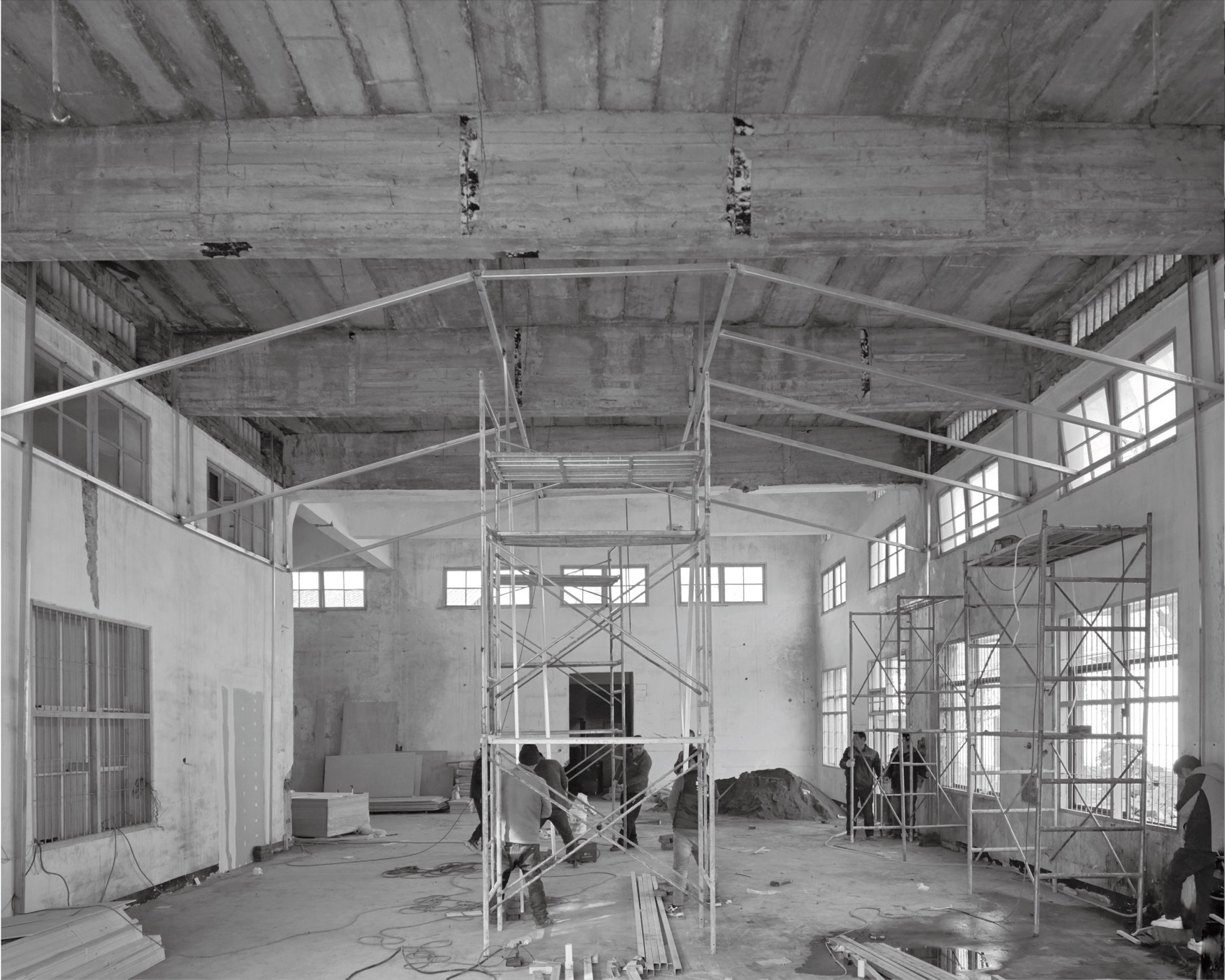 「瀫石光·艺术生态走廊」开幕回顾展项目·北展厅空间设计丨中国衢州丨梓集fabersociety-19