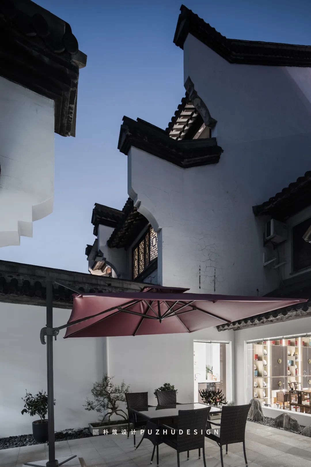 朴筑设计|现代中式，打造当代、精致的展示空间-61