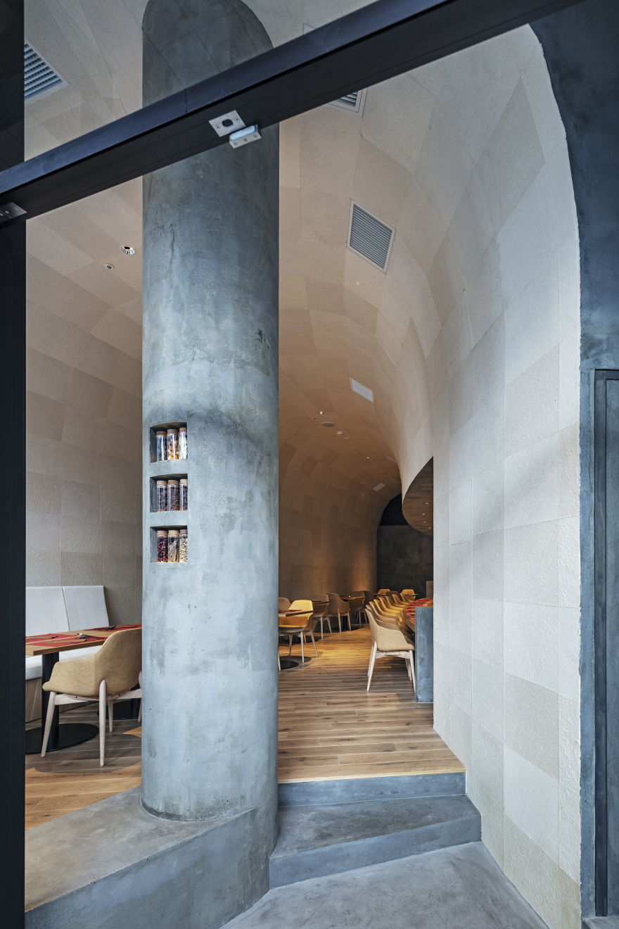 Xiang 餐厅室内设计丨日本京都丨PERSIMMON HILLS architects-15