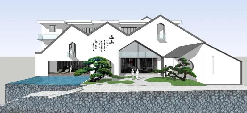 远山餐厅——现代艺术与传统元素的完美融合-24