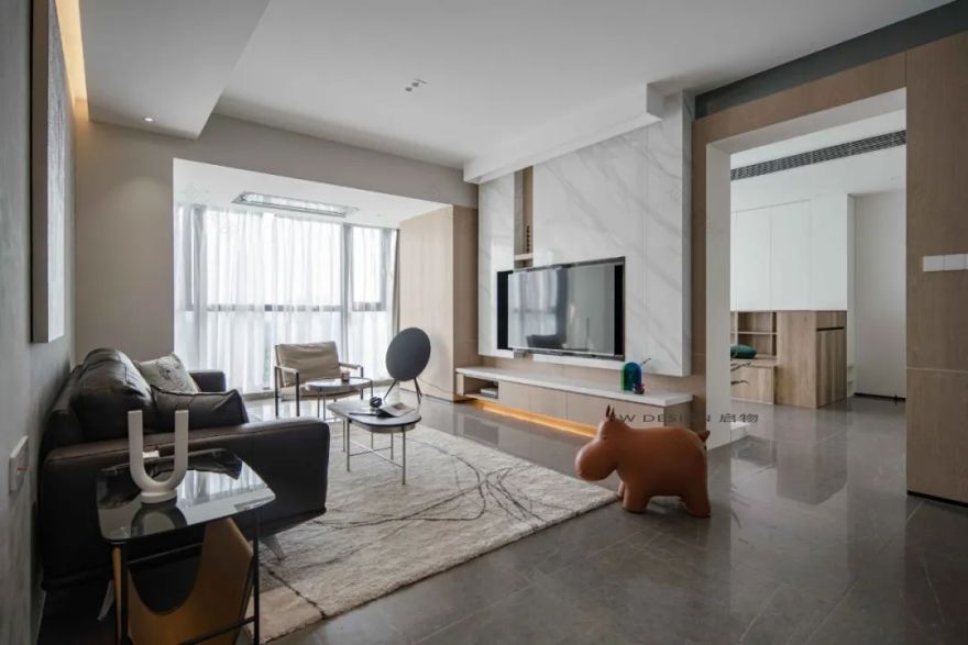 140㎡南山豪域天际住宅丨启物设计-33