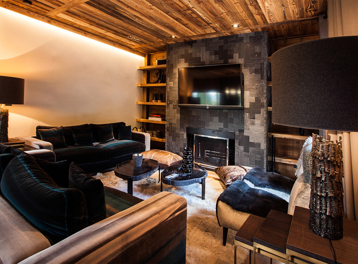 Megeve Refuge 打造现代阿尔卑斯山居-11