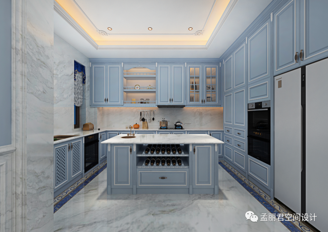 法式独幢豪宅 · 中润华侨城湖心岛二期别墅设计丨中国淄博丨孟丽君-25