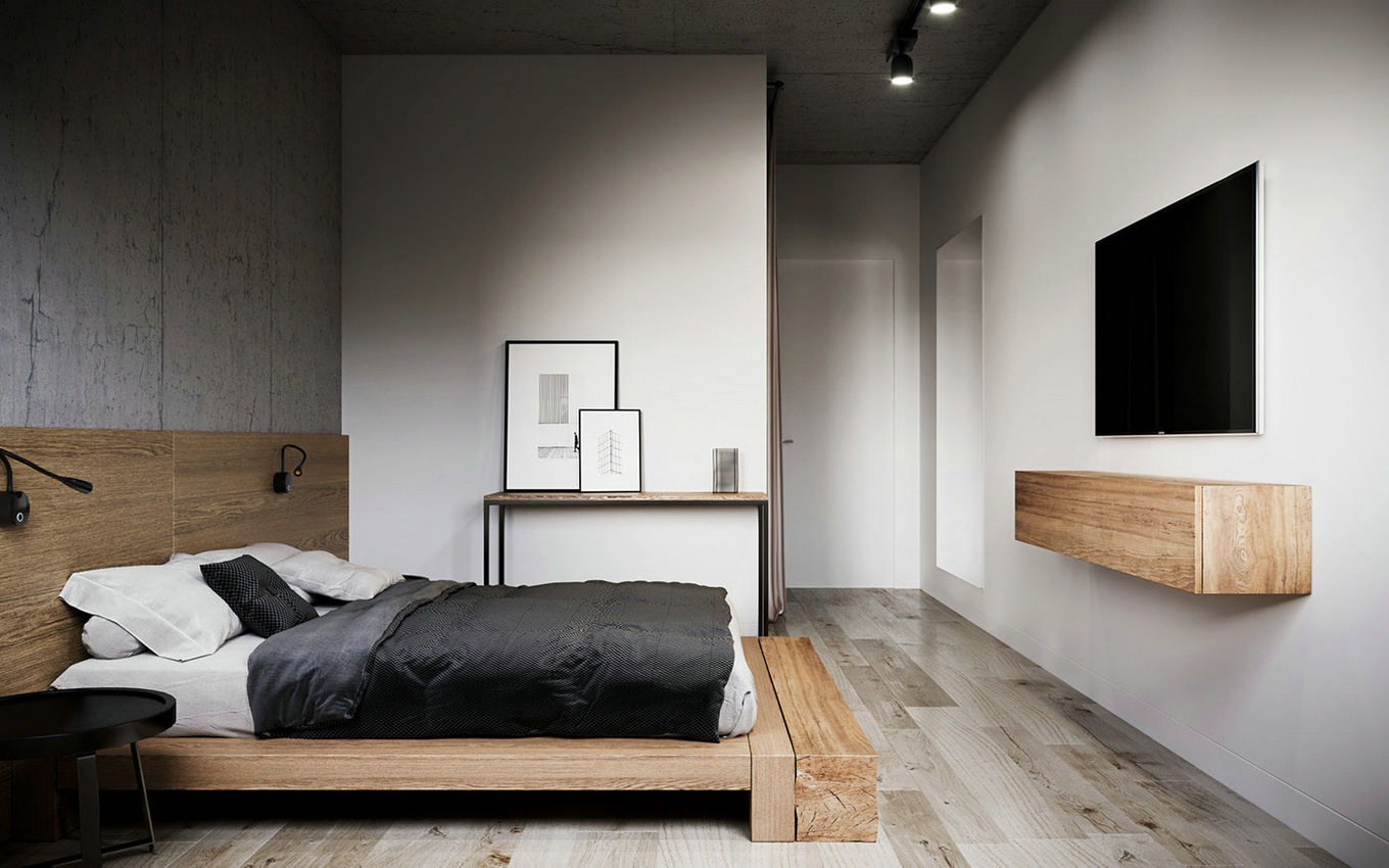 俄罗斯工业风小户型公寓-20