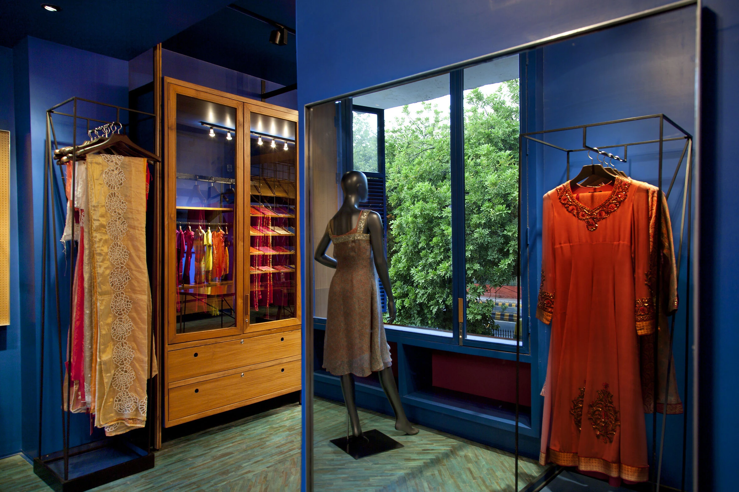 Neel Sutra 印度时尚店丨印度新德里丨Architecture Discipline-15