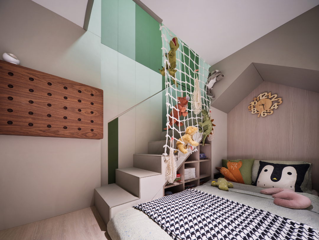 55㎡阁楼变身三层游乐场丨中国深圳丨余颢凌-164