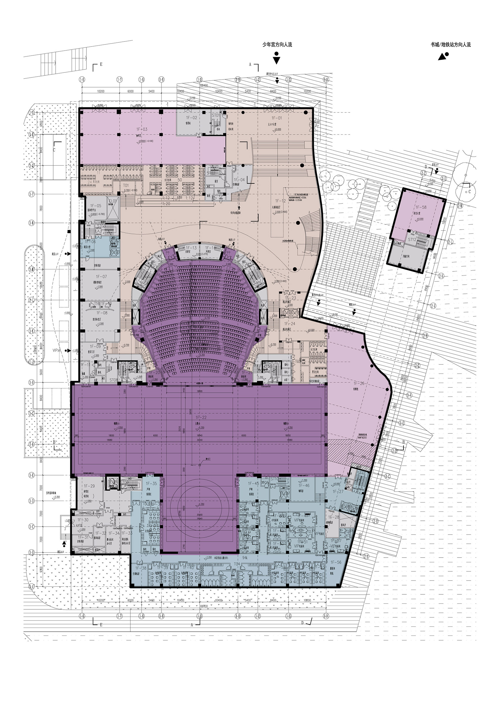 宝安文化区表演艺术中心丨中国深圳丨严迅奇建筑师事务所-87
