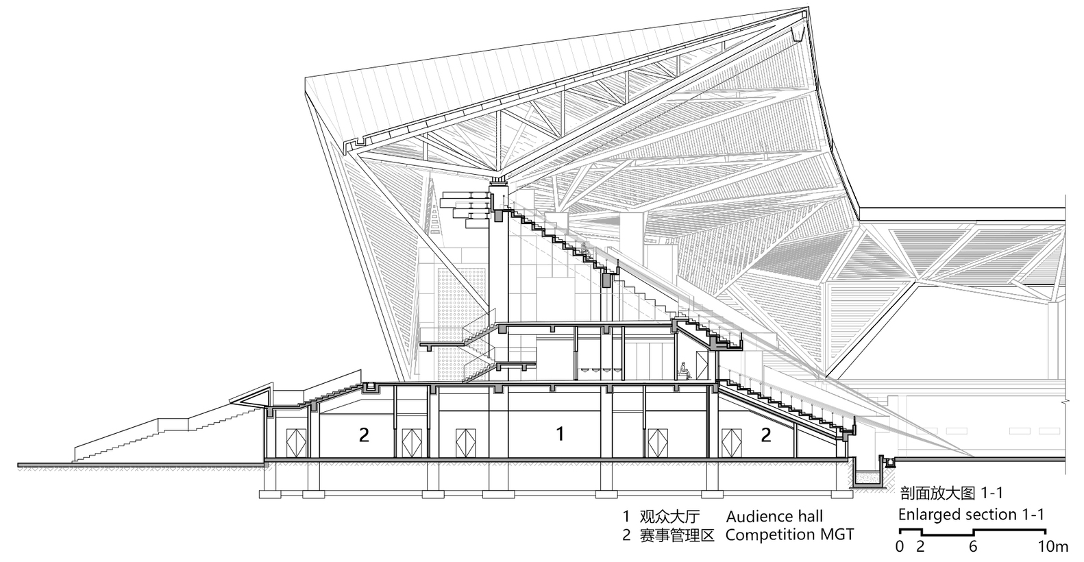 海东市体育中心丨中国海东丨中国建筑设计研究院-45