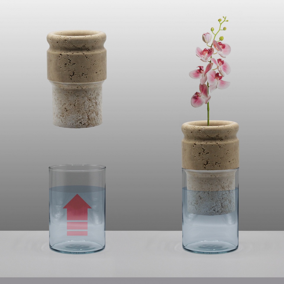 "海绵"花瓶 | 大理石中的植物奇观-9