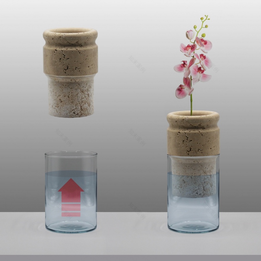 "海绵"花瓶 | 大理石中的植物奇观-9