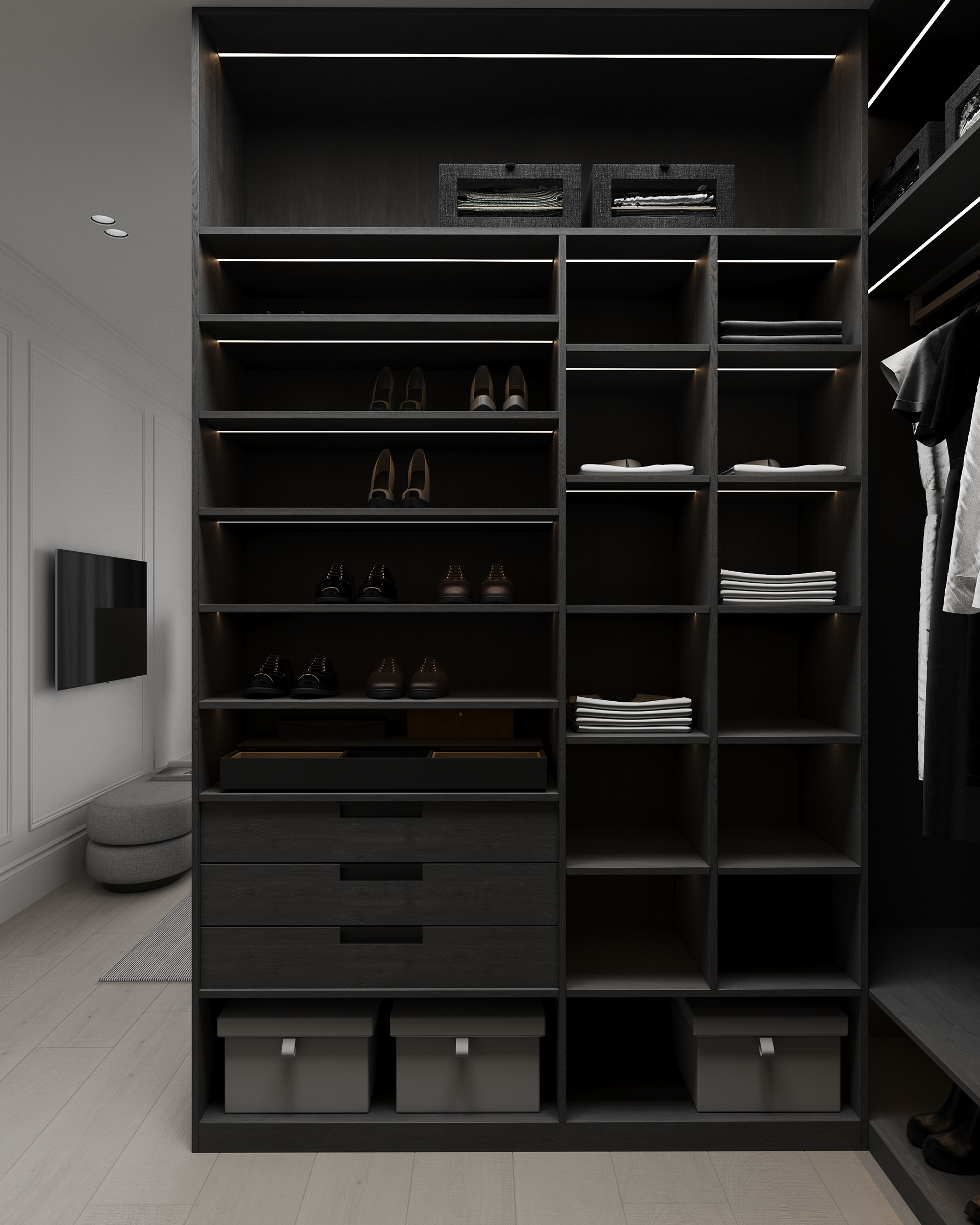 可视化主卧室设计丨挪威丨Inesa Orlenko-14