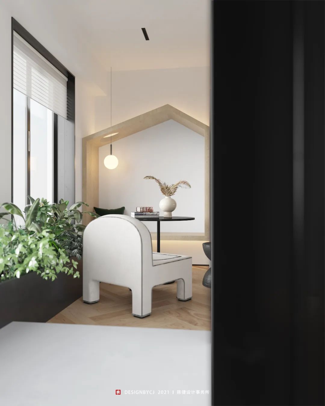 汕头悦景逐光 · 现代极简空间的光影魅力丨中国汕头丨集句设计-16