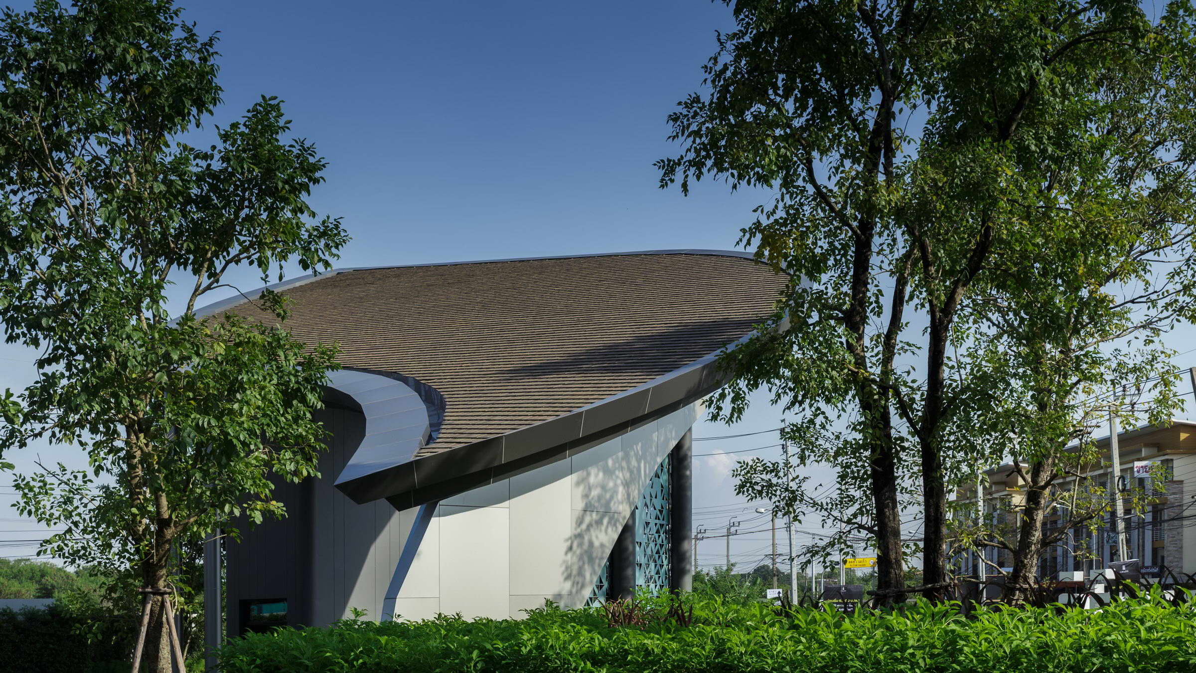 泰国荷花农场入口设计 | 城市与自然的交融-7