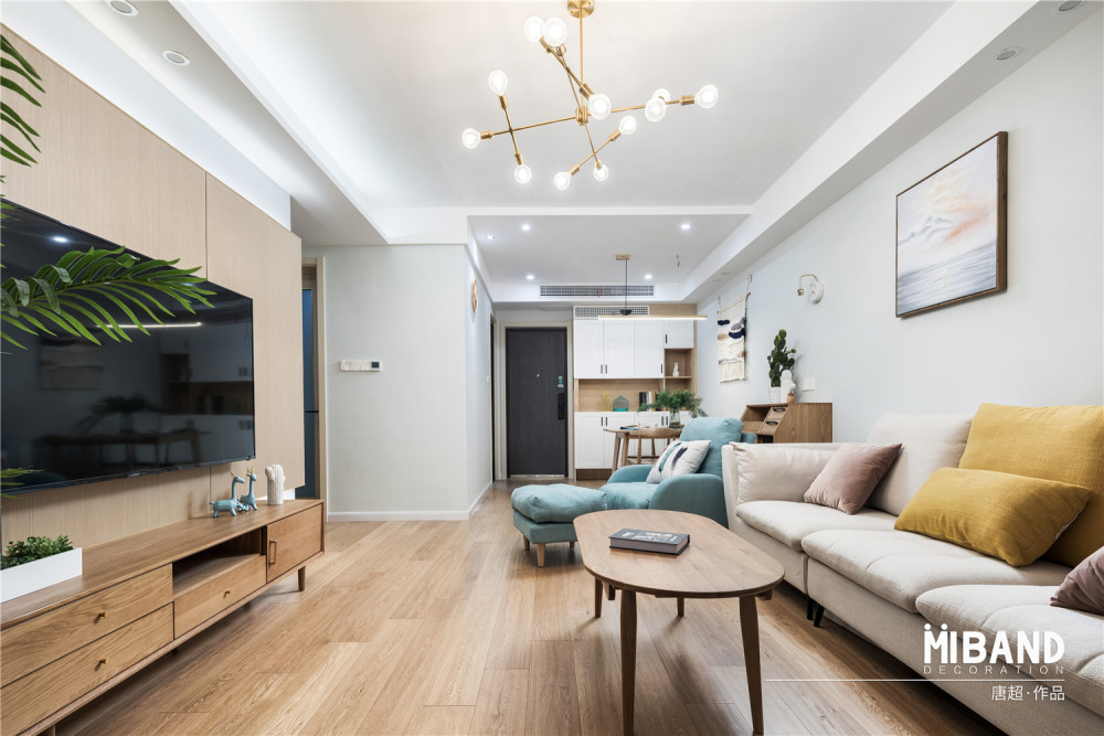 米邦装饰 120㎡北欧风案例解析-4