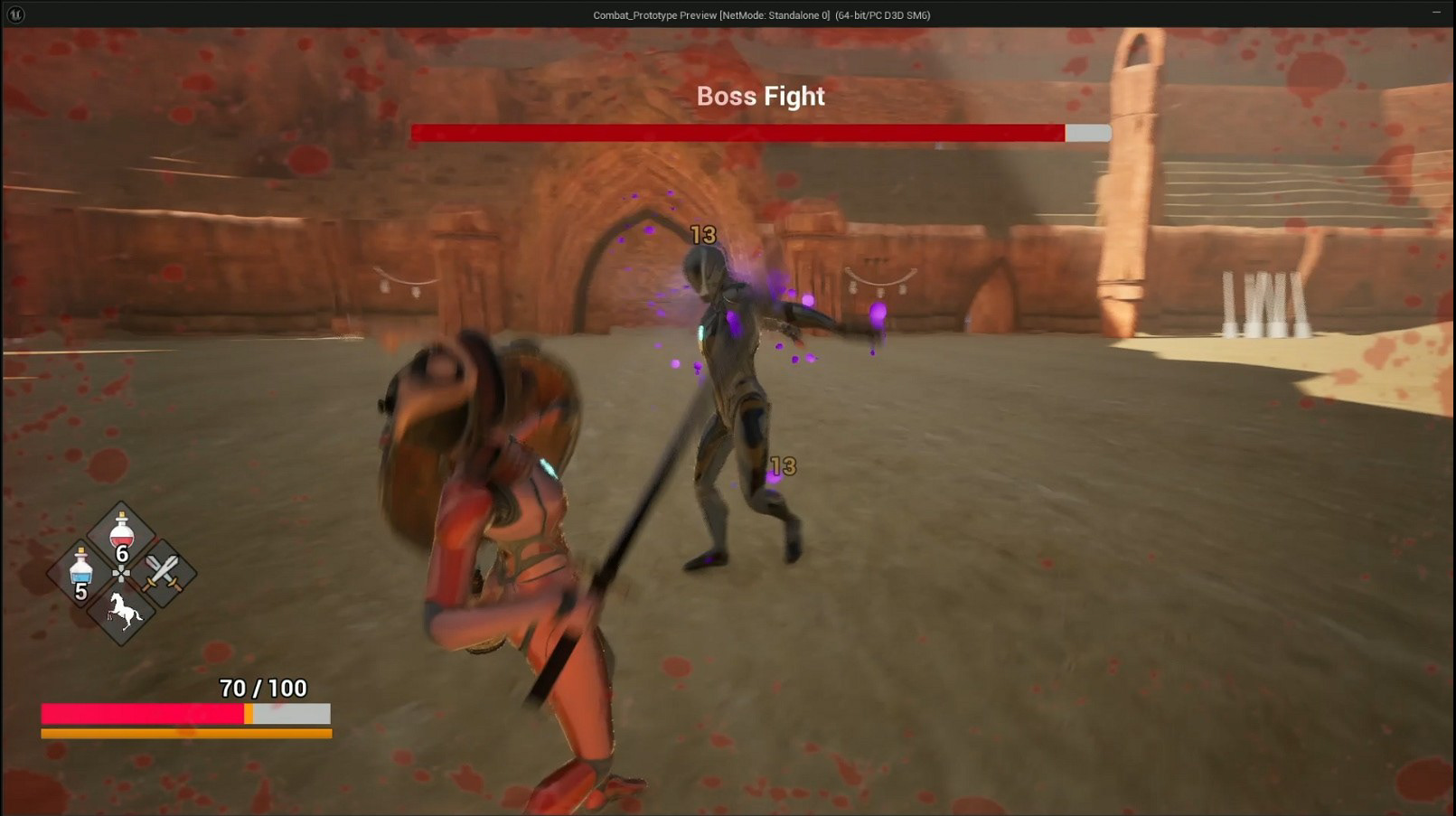 Combat Prototype | Melee Systems & AI Behavior-11