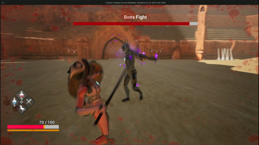 Combat Prototype | Melee Systems & AI Behavior-11