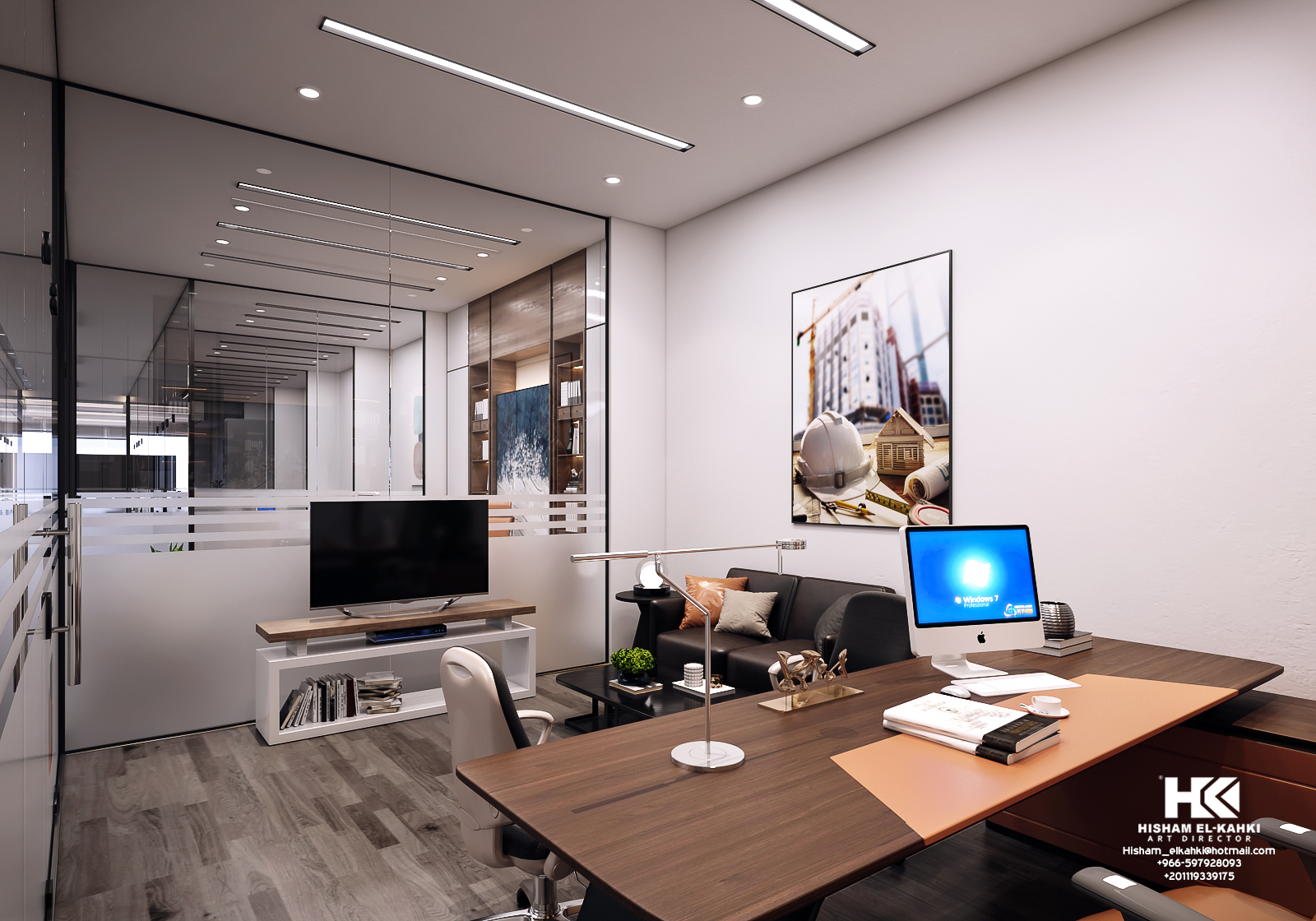 Company Offices Interior Design+Recolor The Interface-13