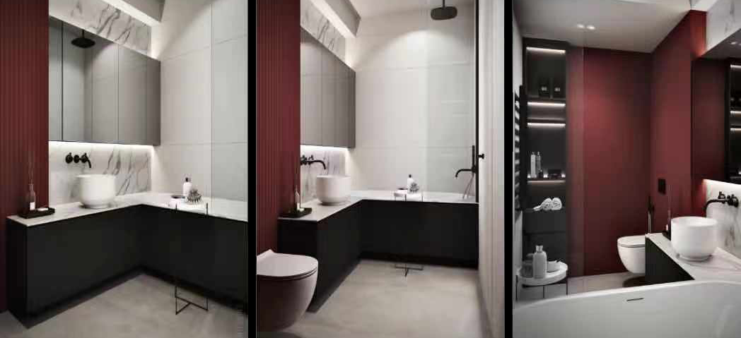 复古色调公寓设计丨意大利室内设计师 Valeria Mahu-37