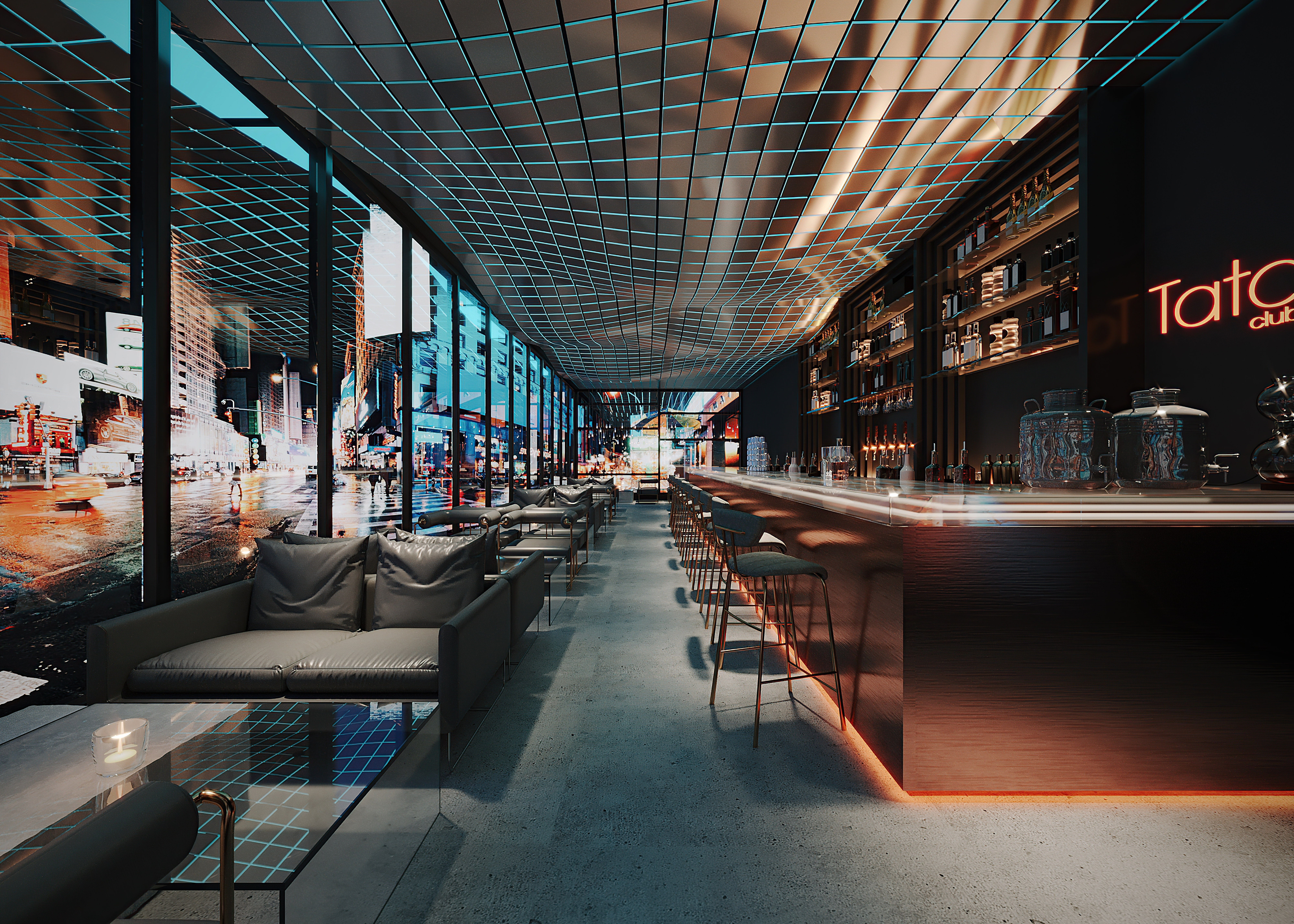 家装写实商业氛围设计-7