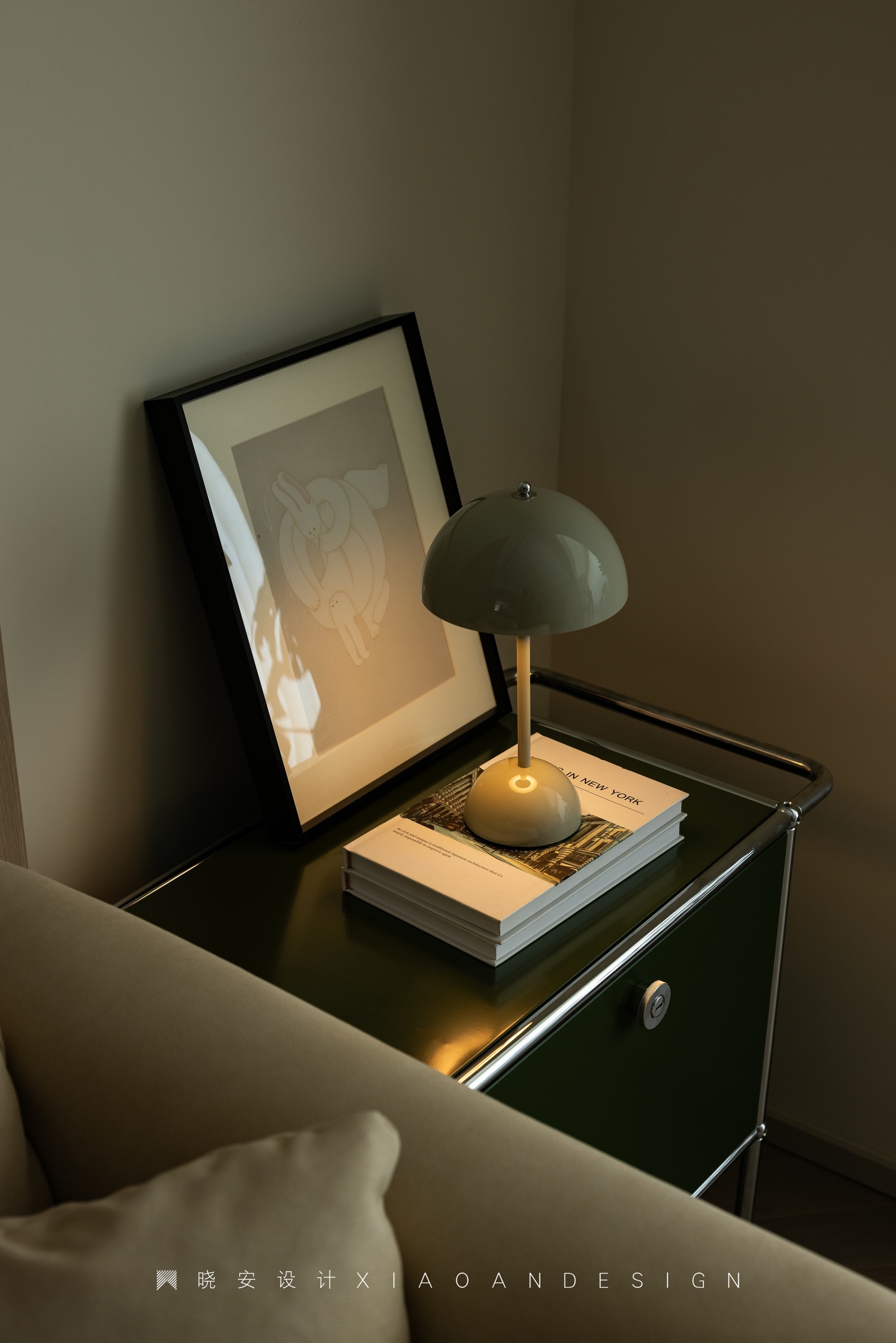 木元素+奶油质感的家丨晓安设计-13