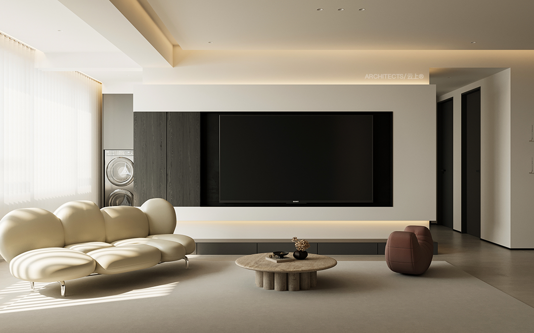 山东淄博佑园 137㎡现代简约家居设计丨中国淄博丨云上译舍-0