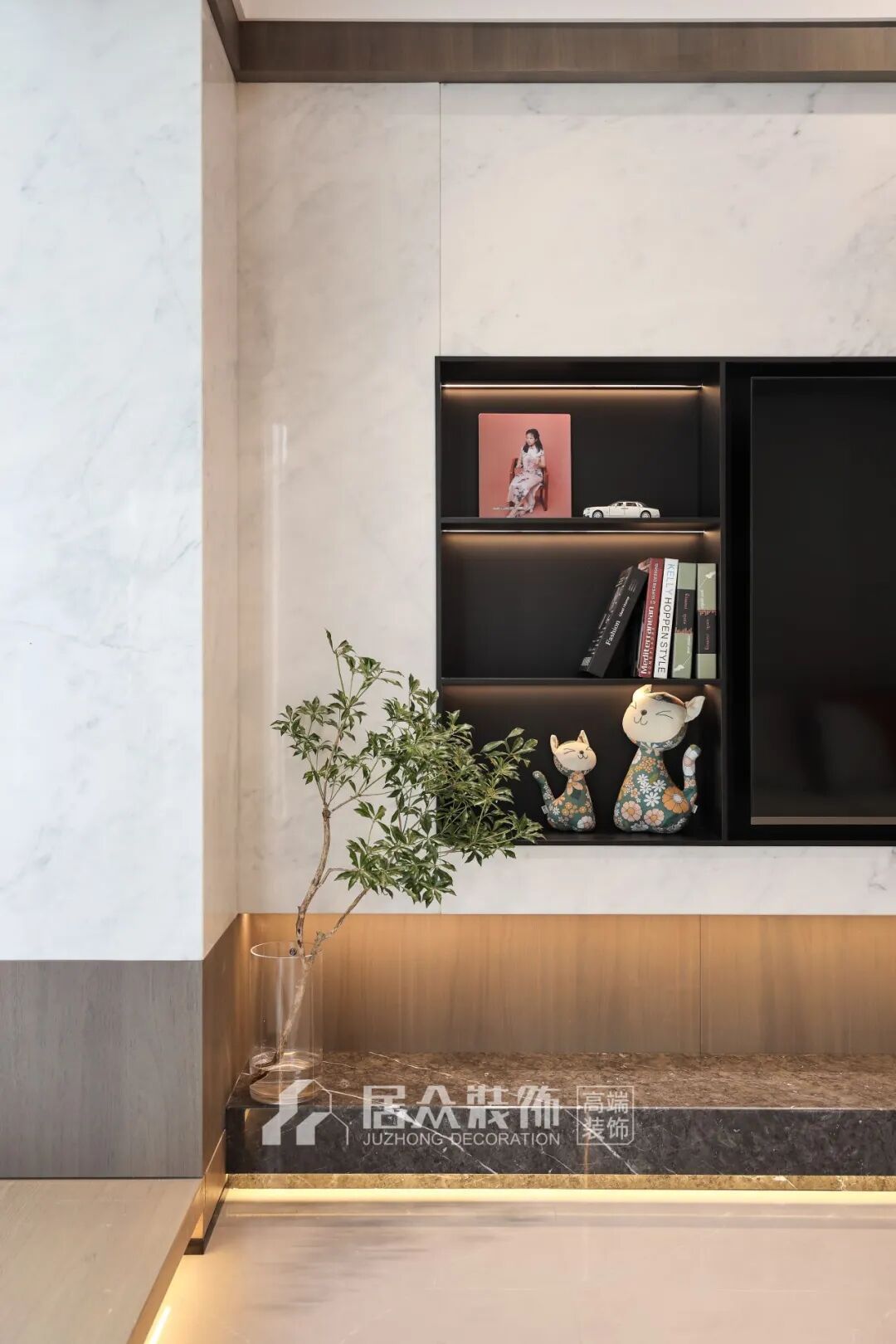 【居众实景作品】宝能城花园150㎡现代意式风：简约之处尽显优雅格调-42