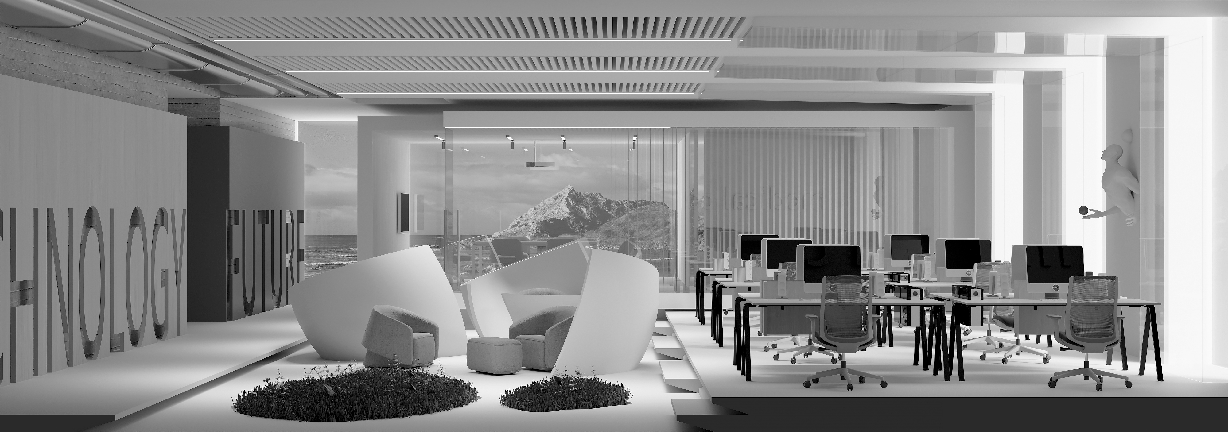 Portfolio. Interiors. Architecture of buildings.-34