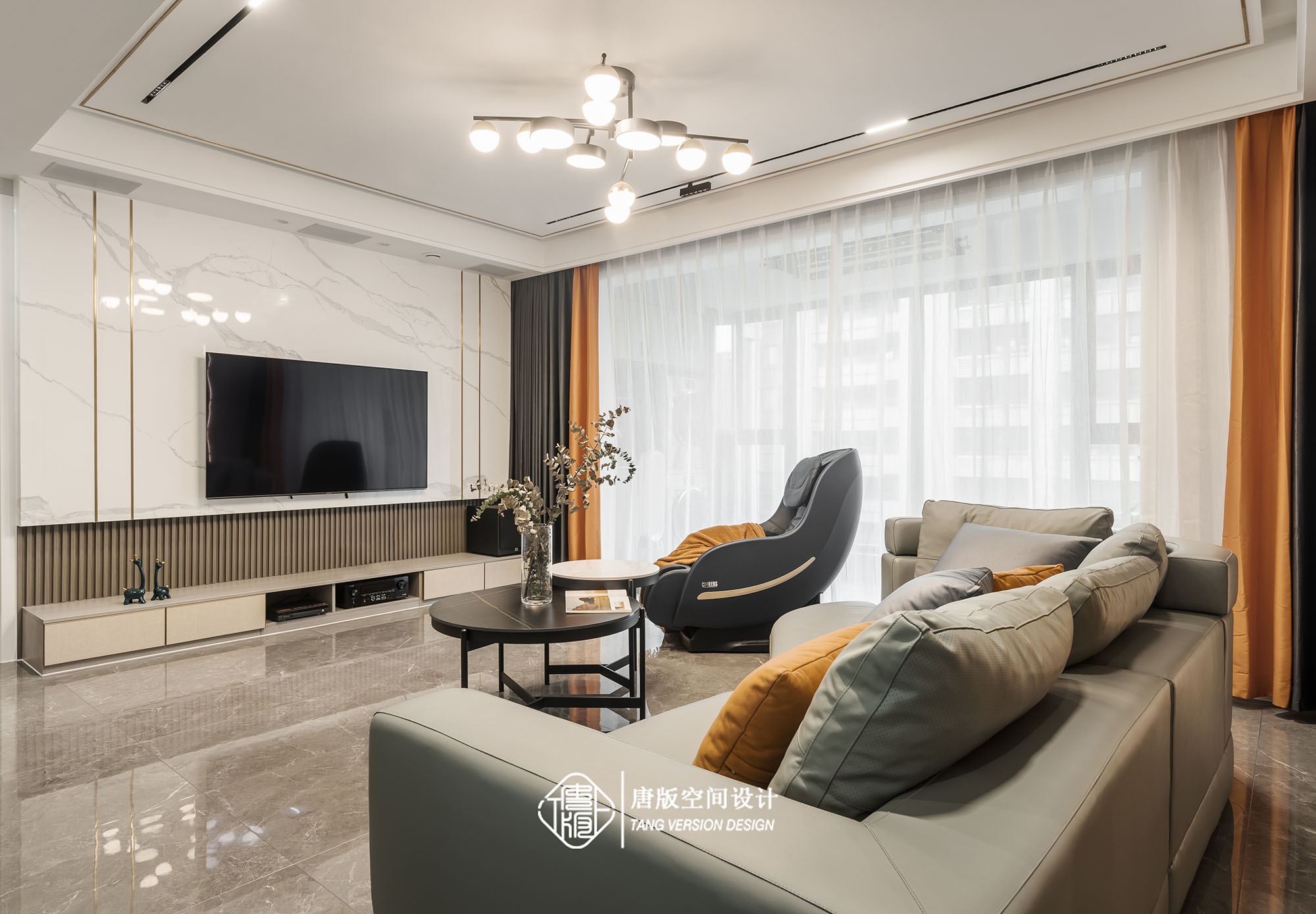 科技城望云山平层住宅案例丨中国苏州丨苏州唐版空间设计-14