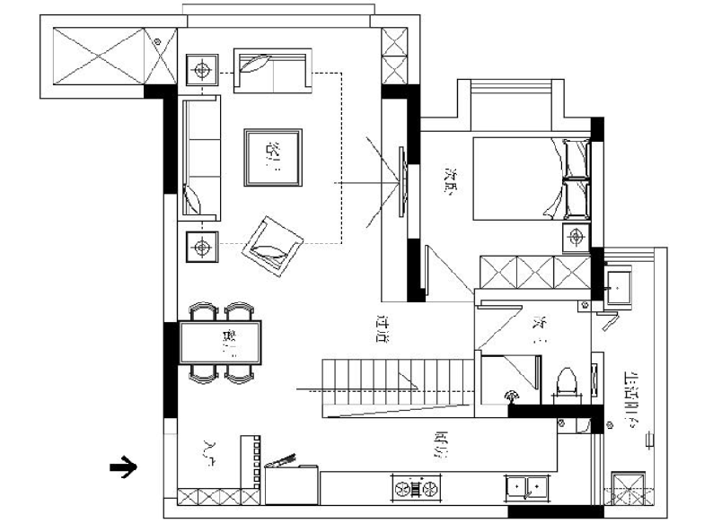 俊峰香格里拉丨中国重庆丨美的家装饰工程中心-22