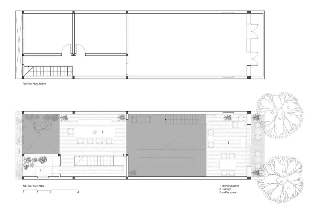越南老街道咖啡店,复古与现代交融-37