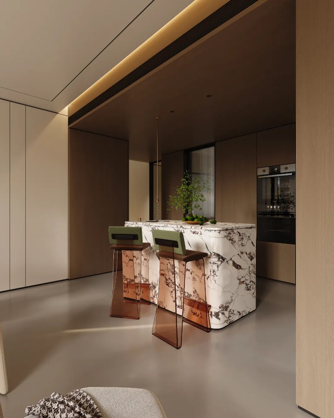 简奢原色 · 定制滨江壹号别墅生活丨中国成都丨原色原宿设计-19