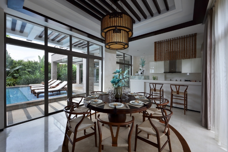 墨客设计  海南诺德·丽湖半岛一期B1别墅  新东方禅宗-14