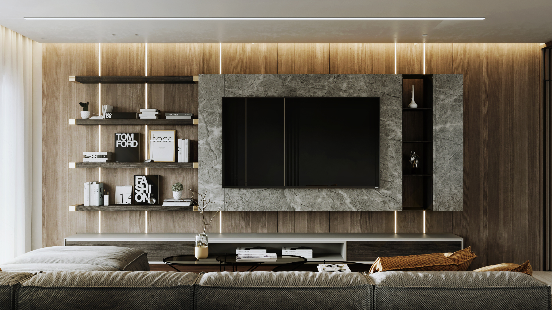 湖景小区中的别墅丨埃及开罗丨Amany Atef-109