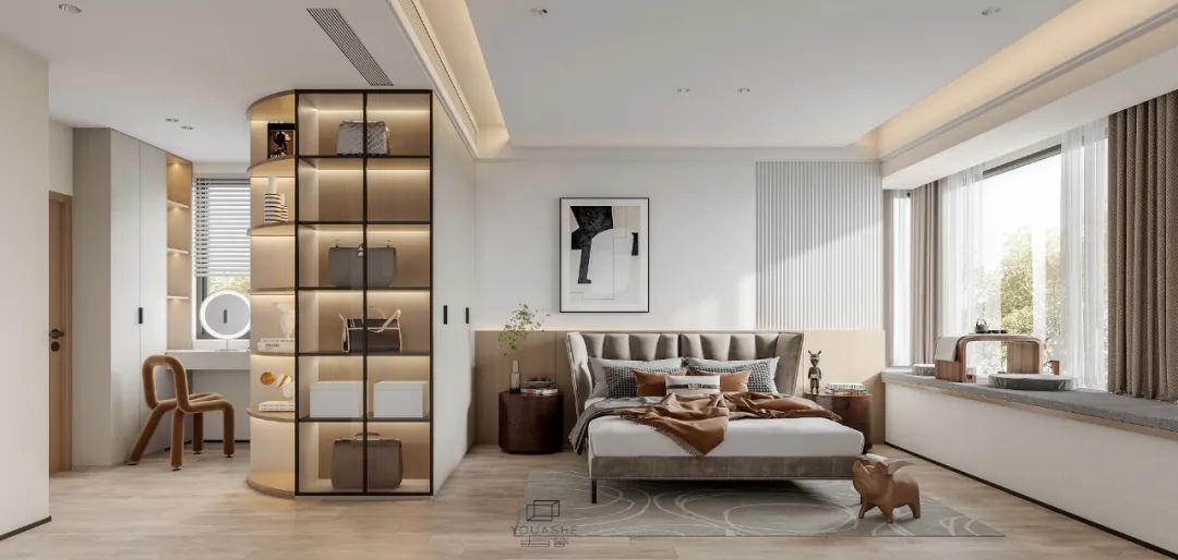 三室同堂的原木现代雅宅丨中国苏州丨由舍空间设计-46