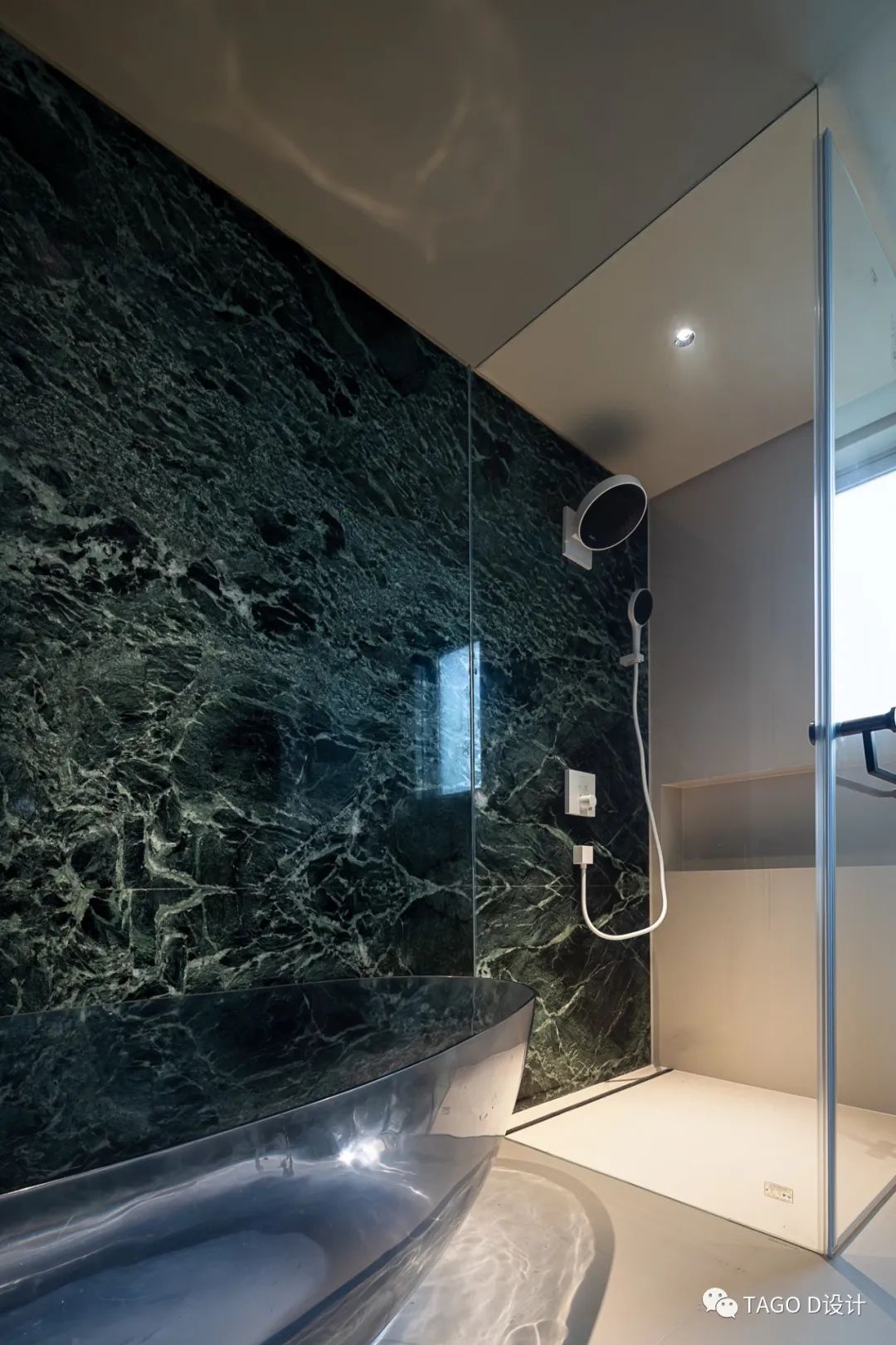 杭州君临天下极简诧寂风格大平层设计丨中国杭州丨浙江天工装饰工程有限公司 TAGO D 设计工作室-72