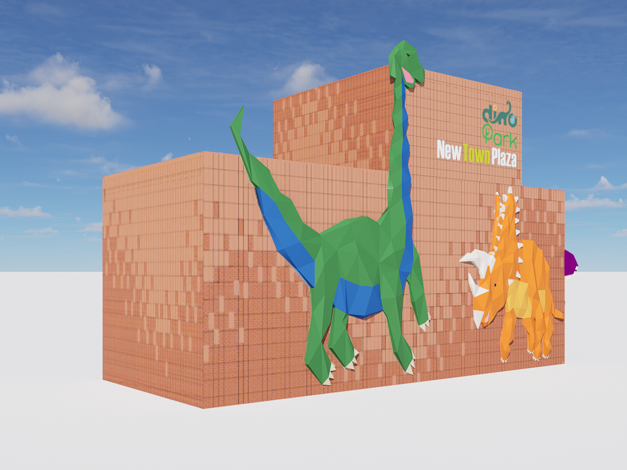 New Town Plaza architecture Roof Design-65