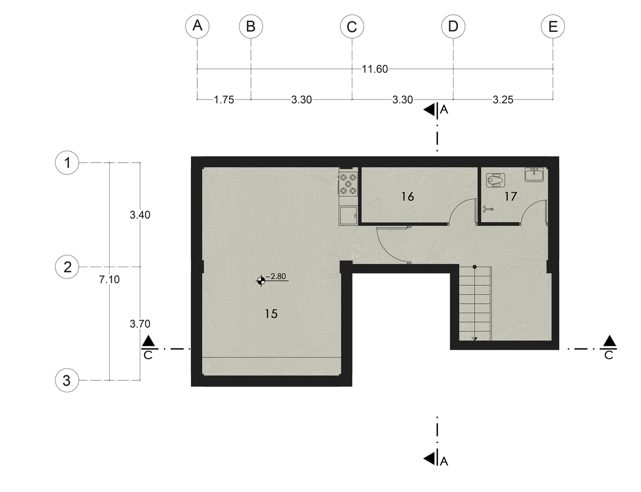 蓝院住宅的简约魅力-18