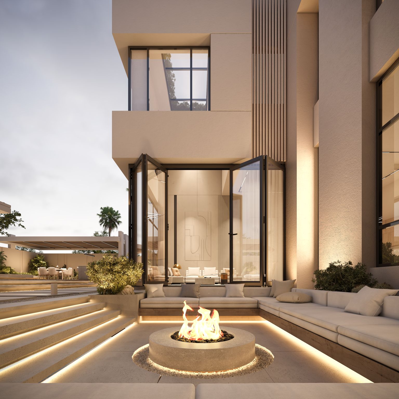 外部立面和后院设计丨沙特阿拉伯吉达-5