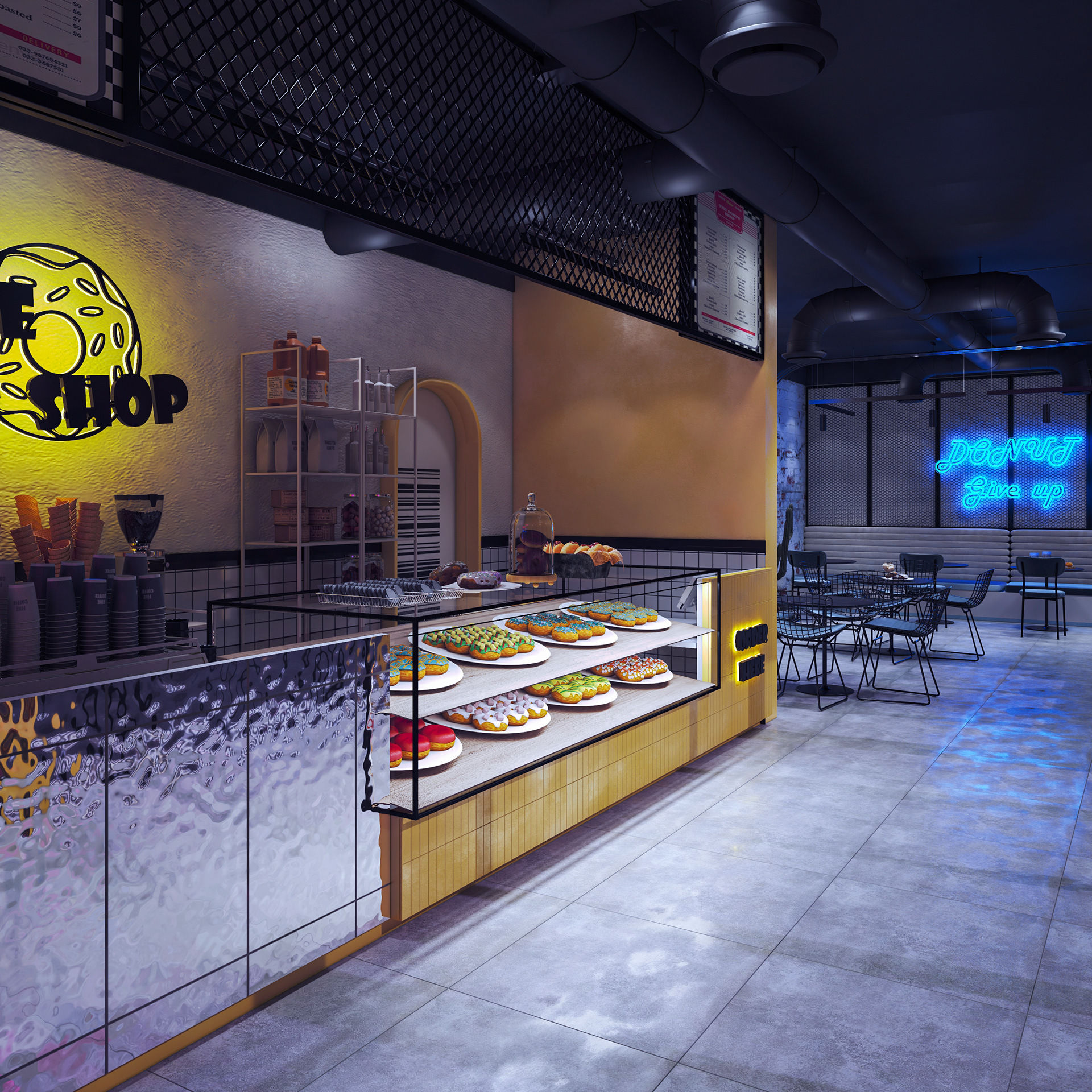 漫画书店甜甜圈店-11