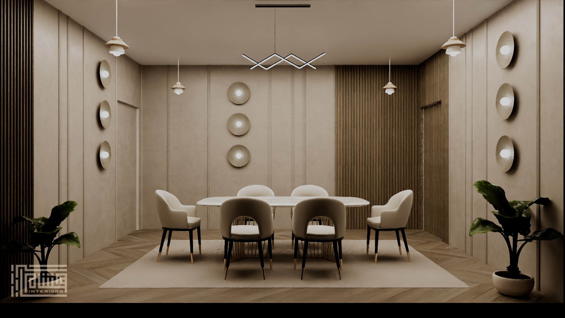 Modern Dining Room INTERIOR DESIGN-2