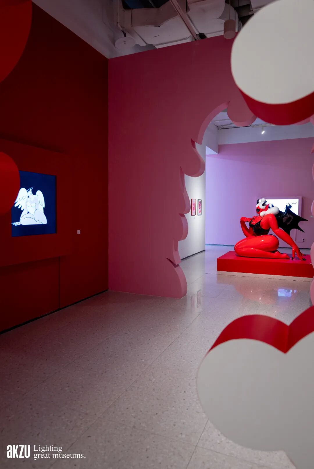 成都时代美术馆：《一天的四季》|埃克苏美术馆照明项目-63