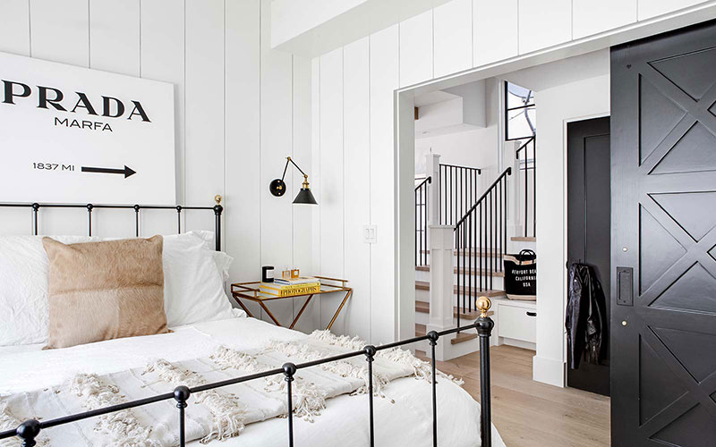 加州前时装设计师的工业风家园-11