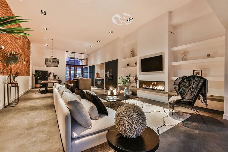 Amsterdam 工业风公寓设计-14