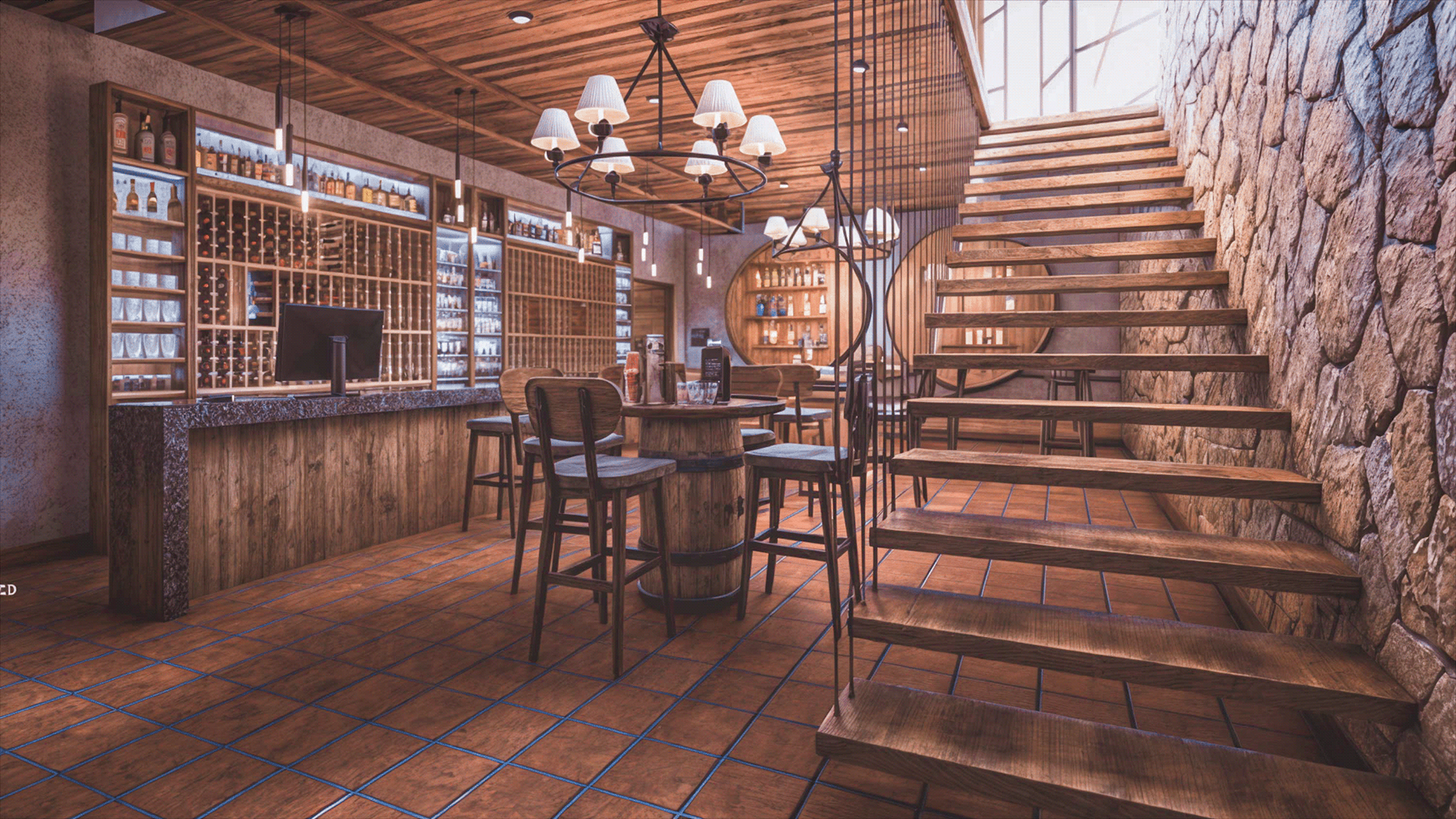 HOTEL LAS CARRETAS 酒店可视化项目丨阿根廷丨ZEBALLOS SRL 建筑设计工作室-12