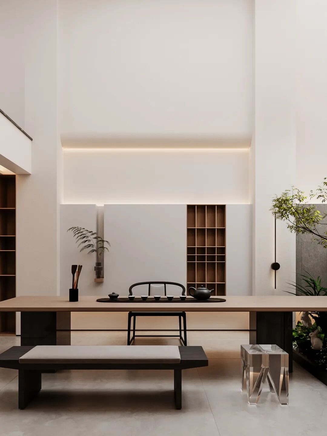 450㎡现代叠墅 卓悦城丨中国湖南丨纵向·空间设计-0