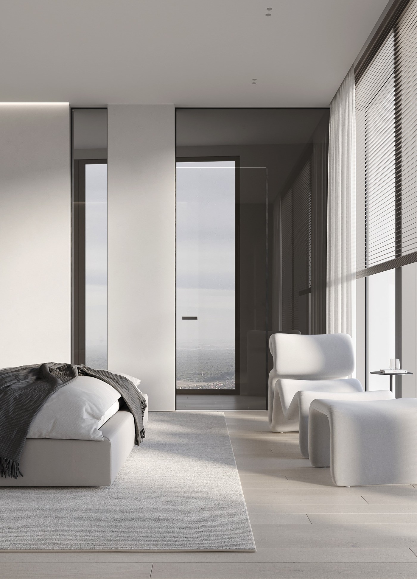 浅色系简约风住宅设计-11