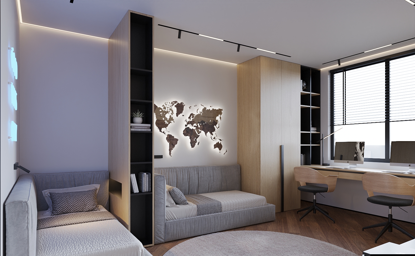 Room for two teenagers-0