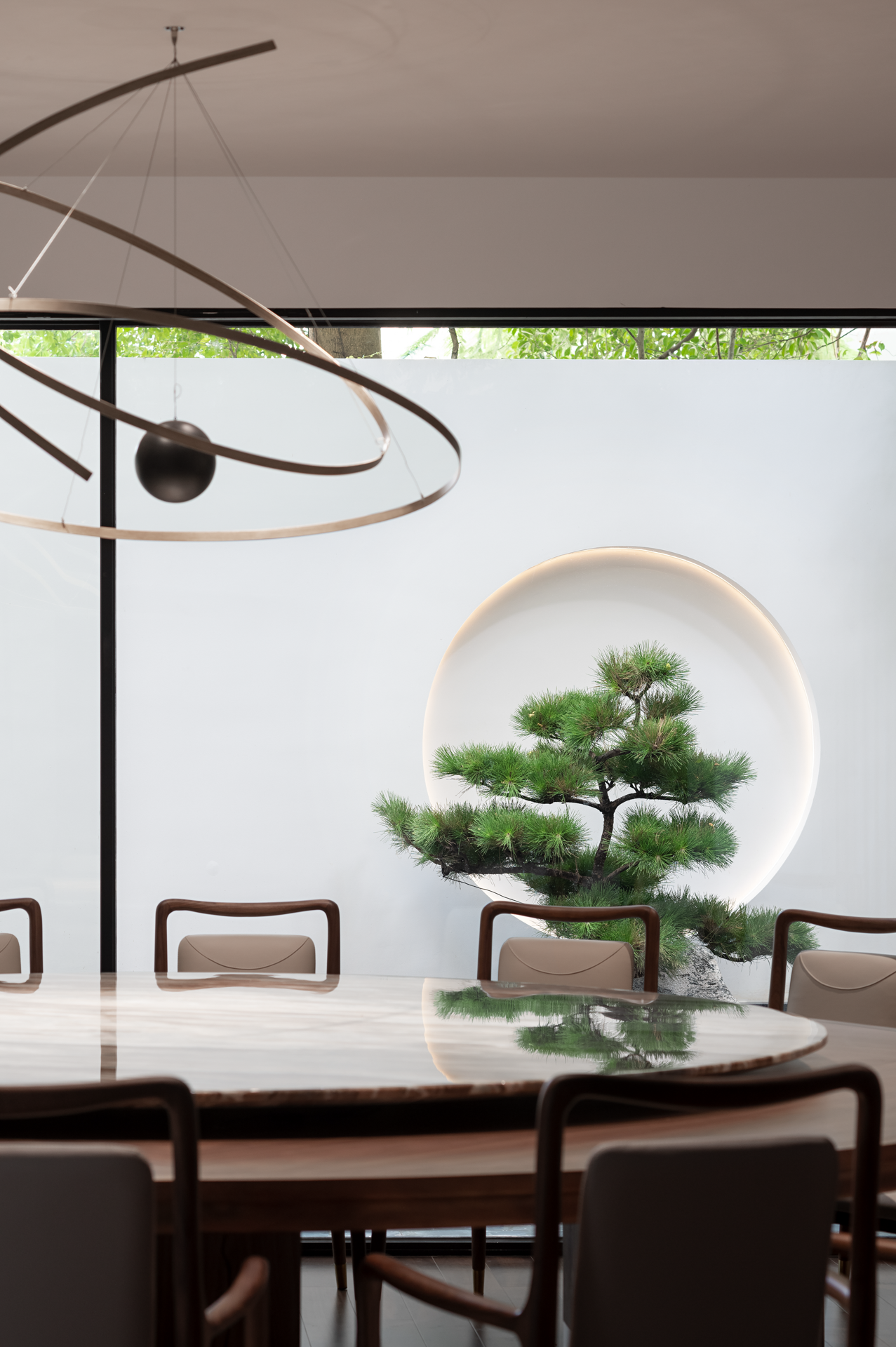 宁静深沉的东方美学私人国学会所丨吾疆设计-25