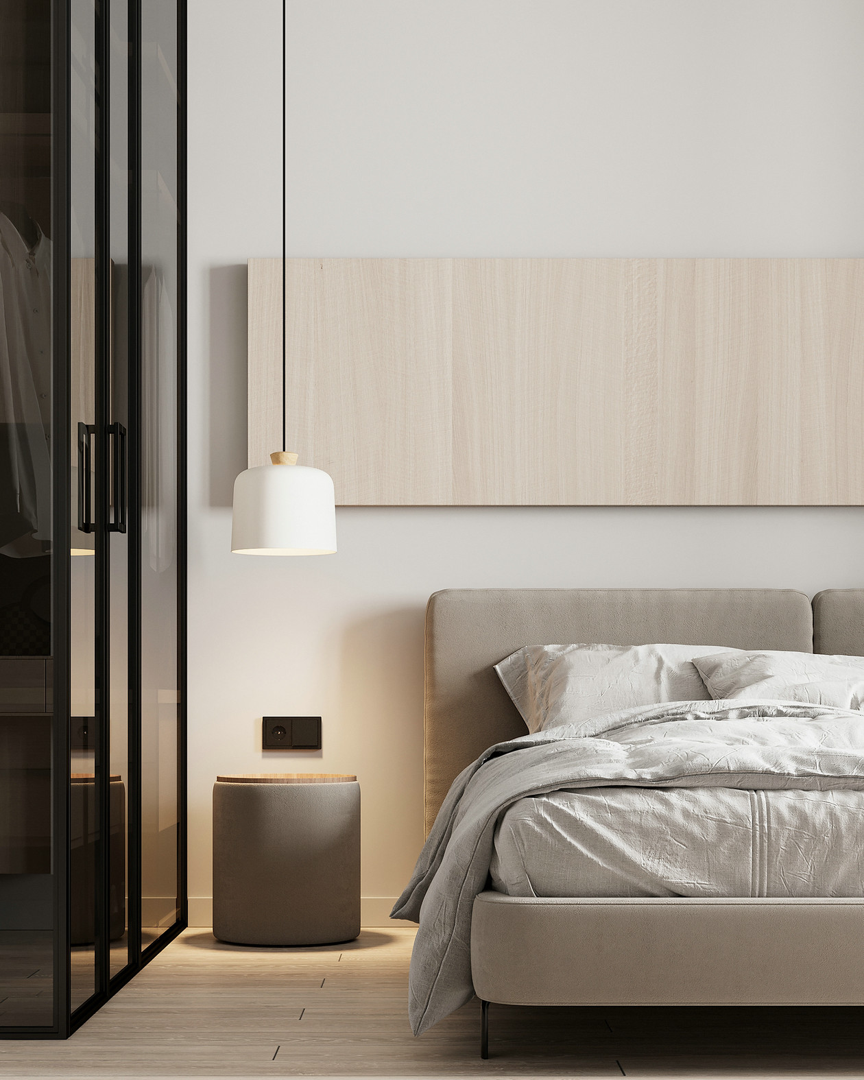 70㎡浅色系公寓设计-11