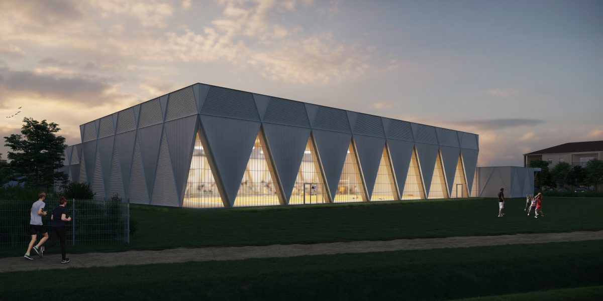 为所在街区精心打造的体育馆丨法国丨CoCo architecture-2